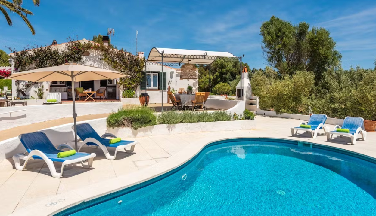 Villa Las Rocas San Tomeu Menorca Spain Holiday Villa Deals Cheap 